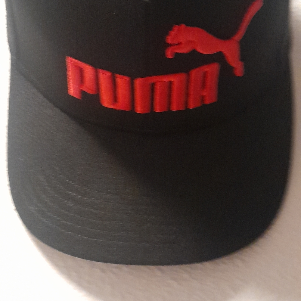 Puma Black and Red Men's Hat